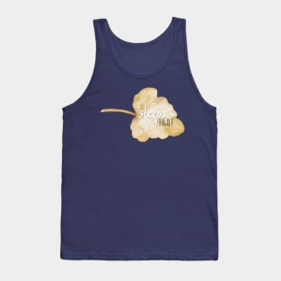 Sleep Tight watercolour leaf - autumn and winter home décor and accessories Tank Top